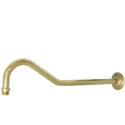 Elements of Design DK117C2 17-Inch Shower Arm, Polished Brass