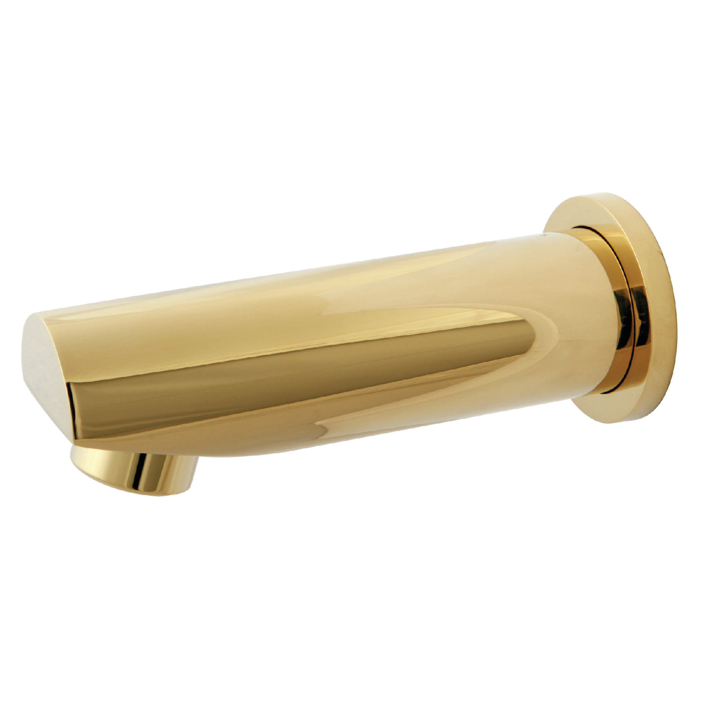 Elements of Design DK8187A2 Tub Faucet Spout with Flange, Polished Brass