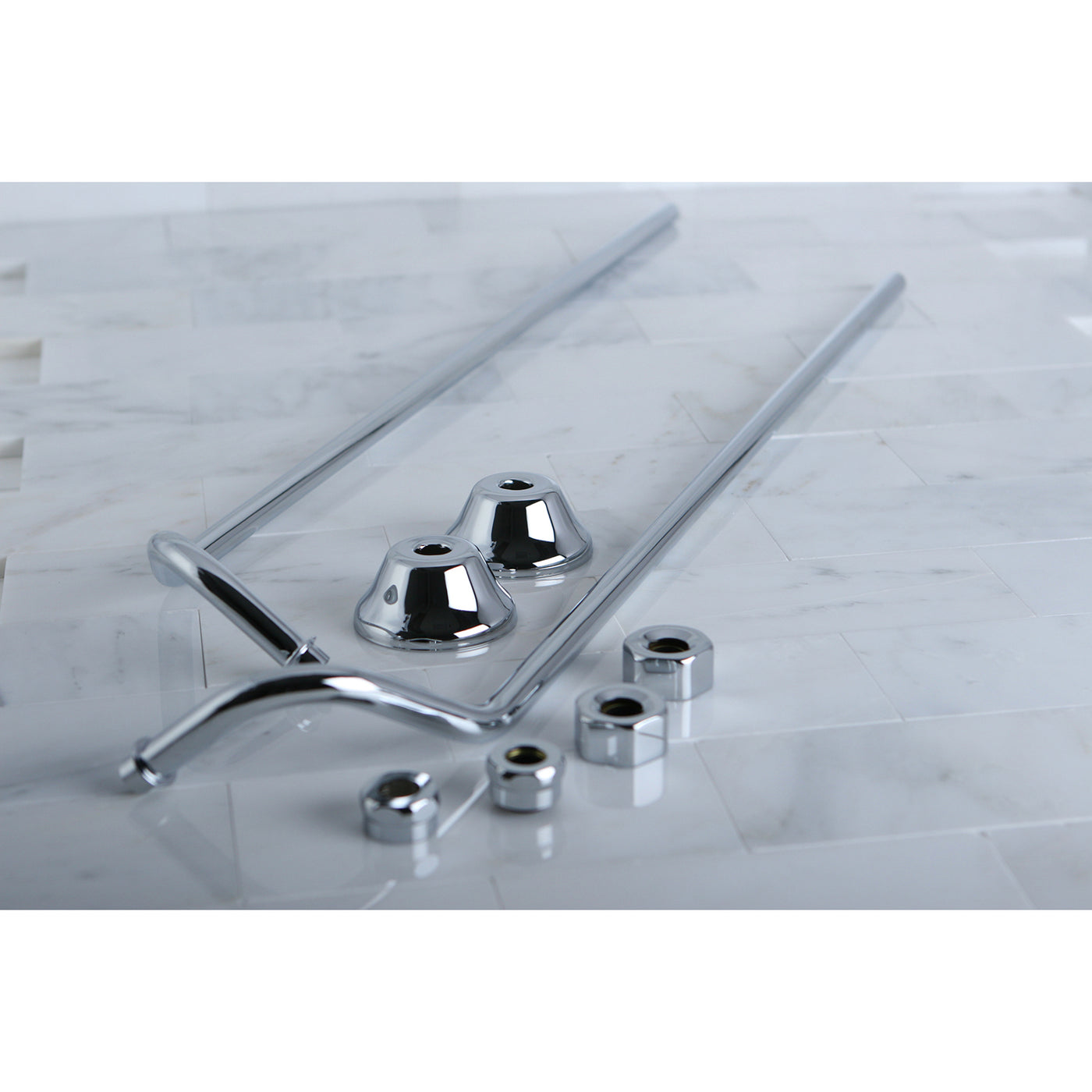 Elements of Design DS471 Double Offset Bath Supply, Polished Chrome