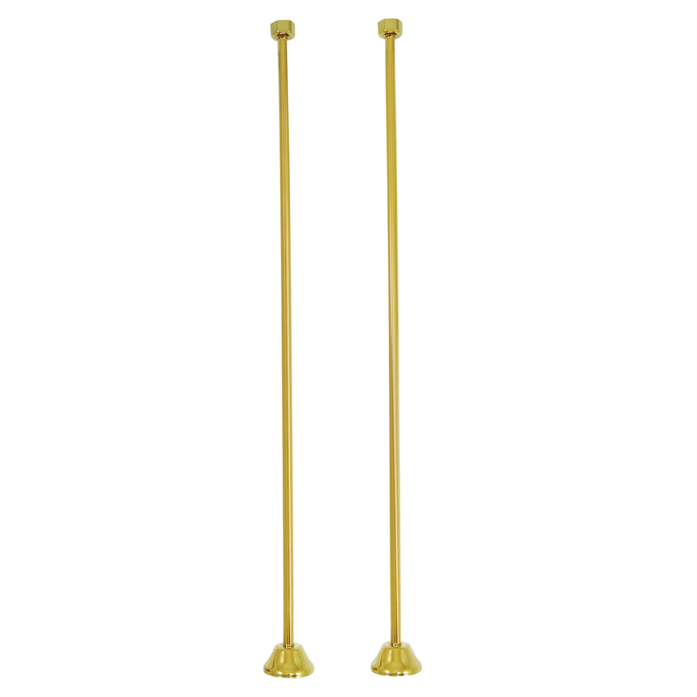 Elements of Design DS482 Straight Bath Supply, Polished Brass