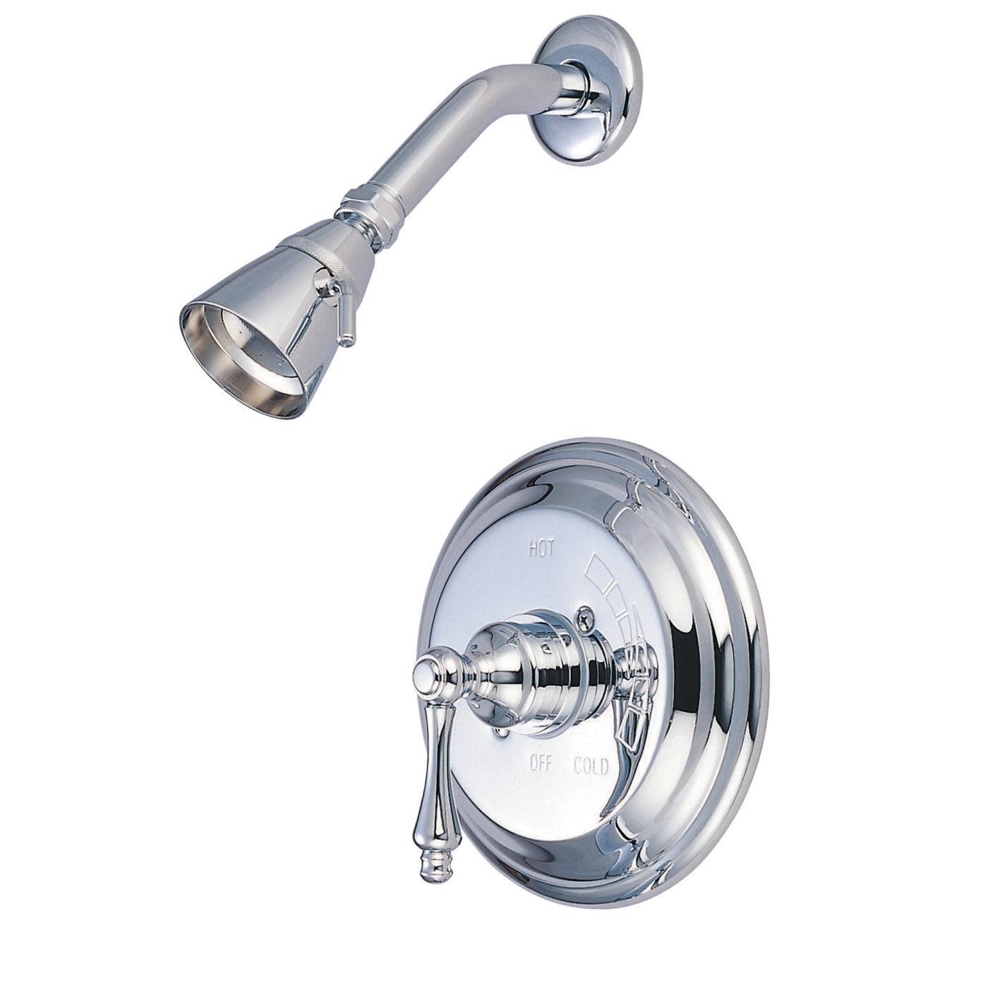 Elements of Design EB3631ALSO Pressure Balanced Shower Faucet, Polished Chrome