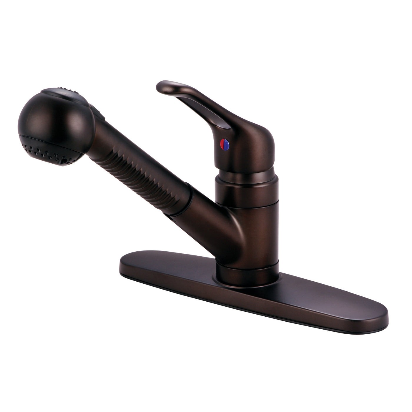 Elements of Design EB705SP Single-Handle Pull-Out Kitchen Faucet, Oil Rubbed Bronze