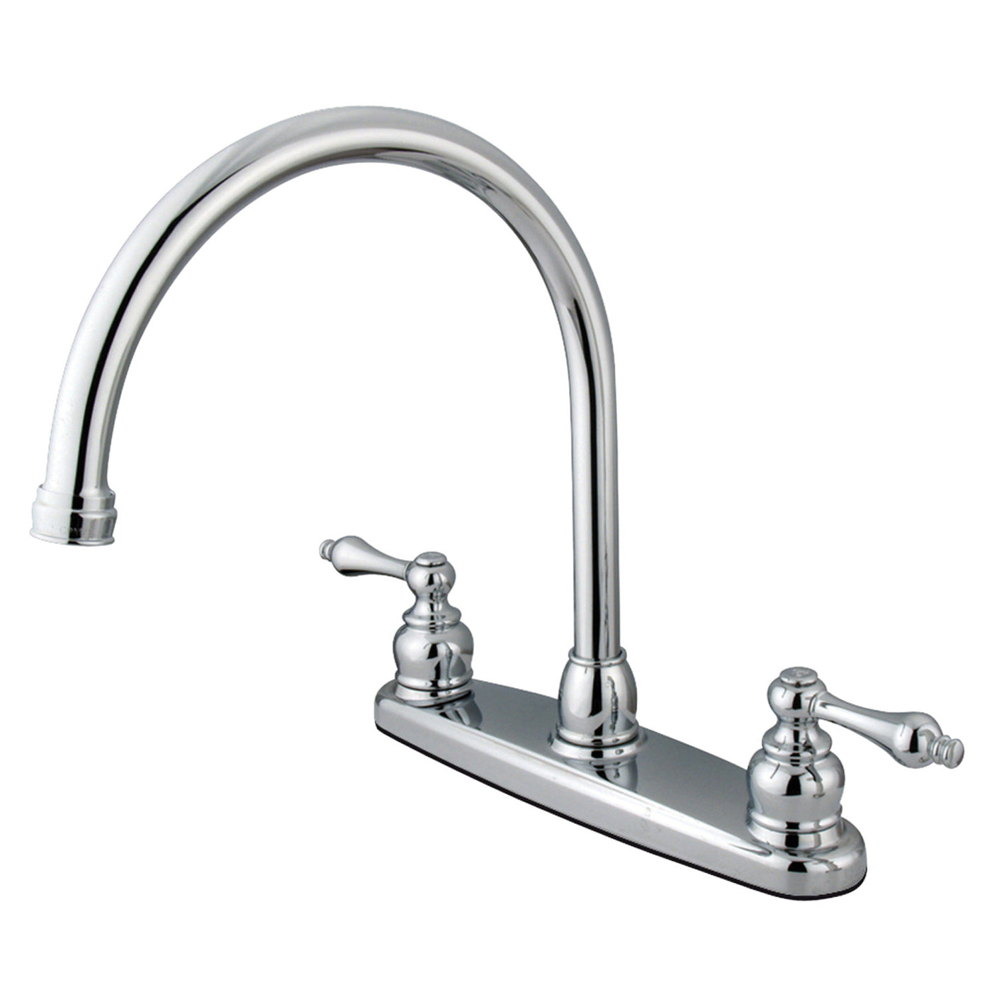 Elements of Design EB721ALLS 8-Inch Centerset Kitchen Faucet, Polished Chrome