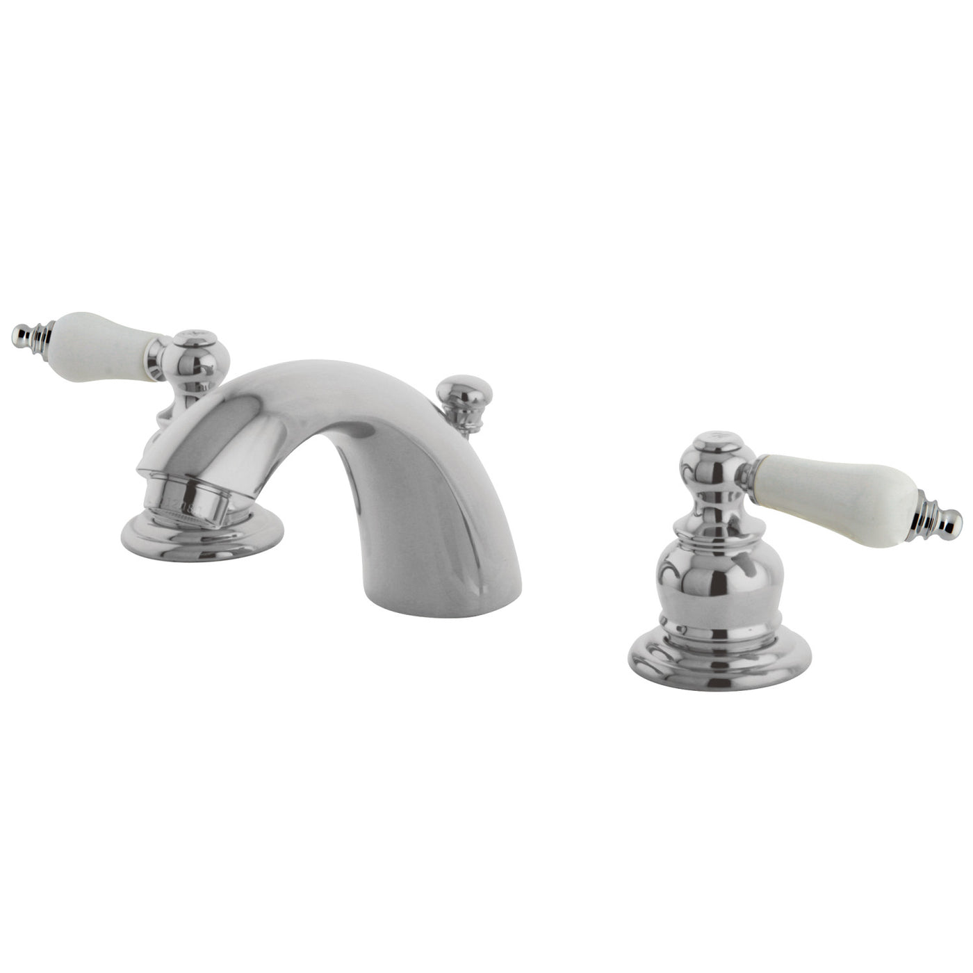 Elements of Design EB941B Mini-Widespread Bathroom Faucet with Retail Pop-Up, Polished Chrome