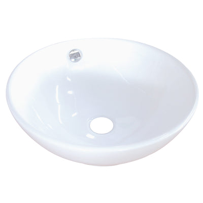 Elements of Design EDV4129 Vessel Sink, White