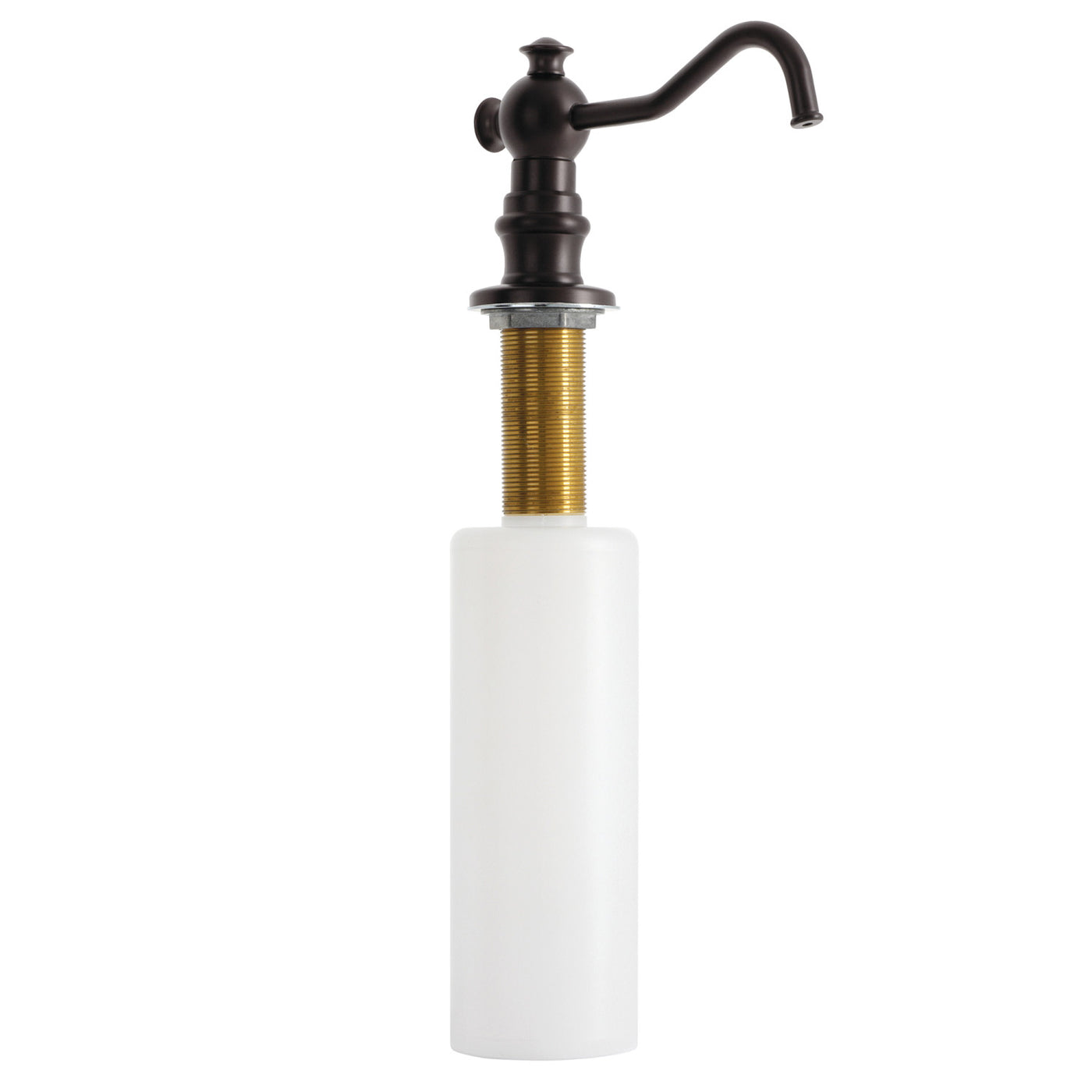 Elements of Design ESD7605 Curved Nozzle Metal Soap Dispenser, Oil Rubbed Bronze