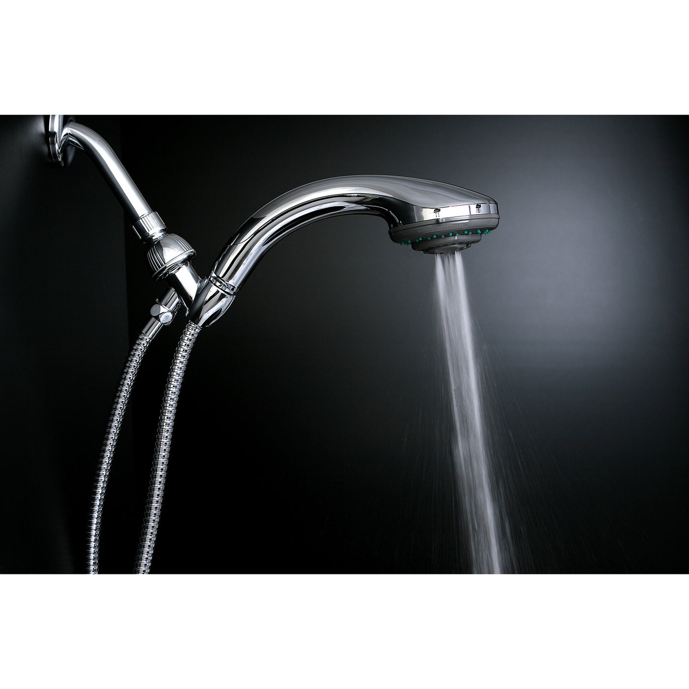 Elements of Design EX2522B 5-Function Hand Shower with Stainless Steel Hose, Polished Chrome