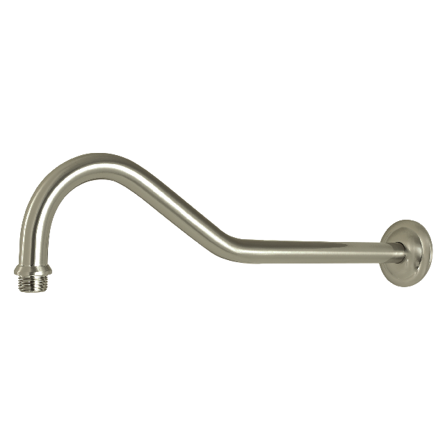 Elements of Design DK117C8 17-Inch Shower Arm, Brushed Nickel