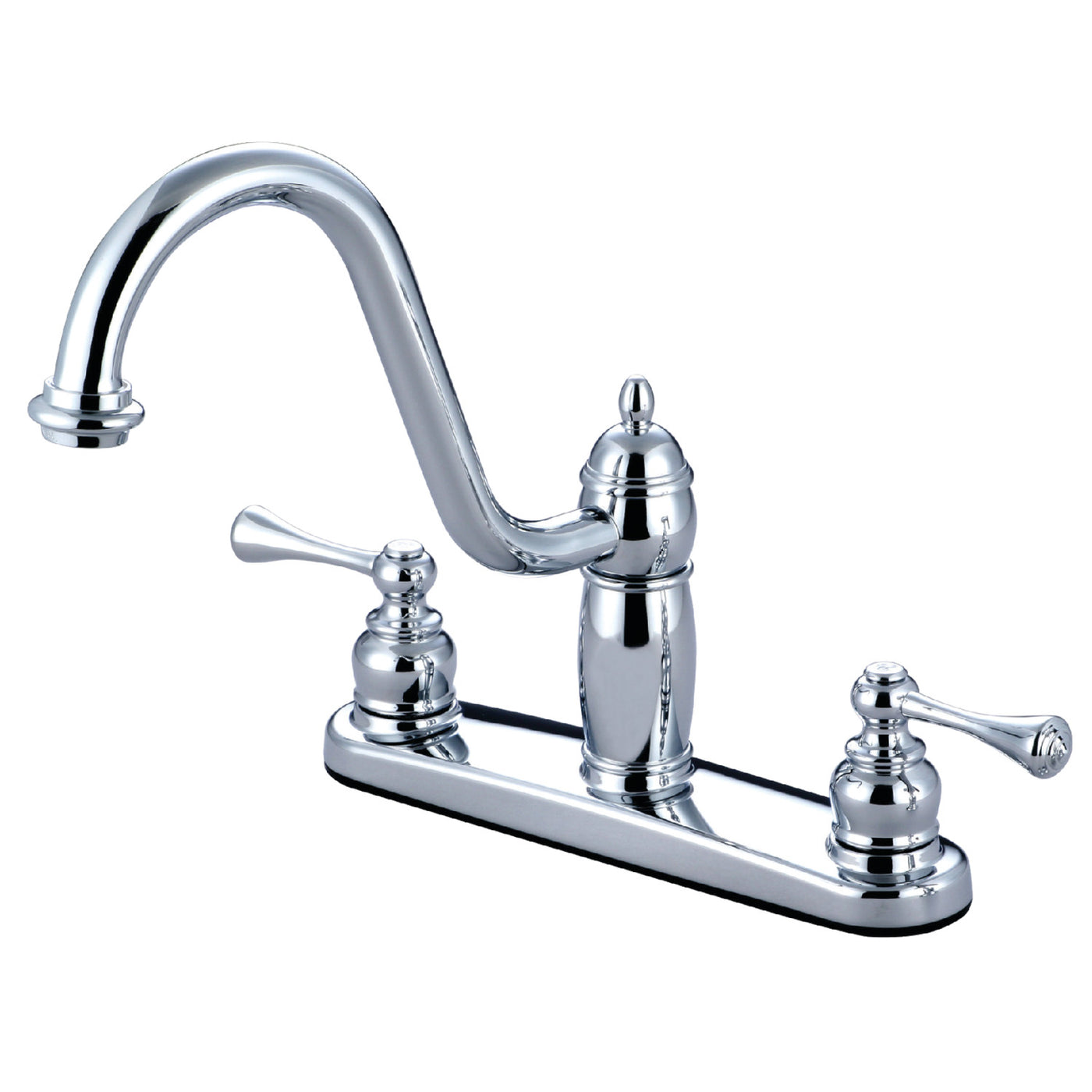 Elements of Design EB1111BLLS Centerset Kitchen Faucet, Polished Chrome