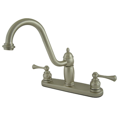 Elements of Design EB1118BLLS Centerset Kitchen Faucet, Brushed Nickel