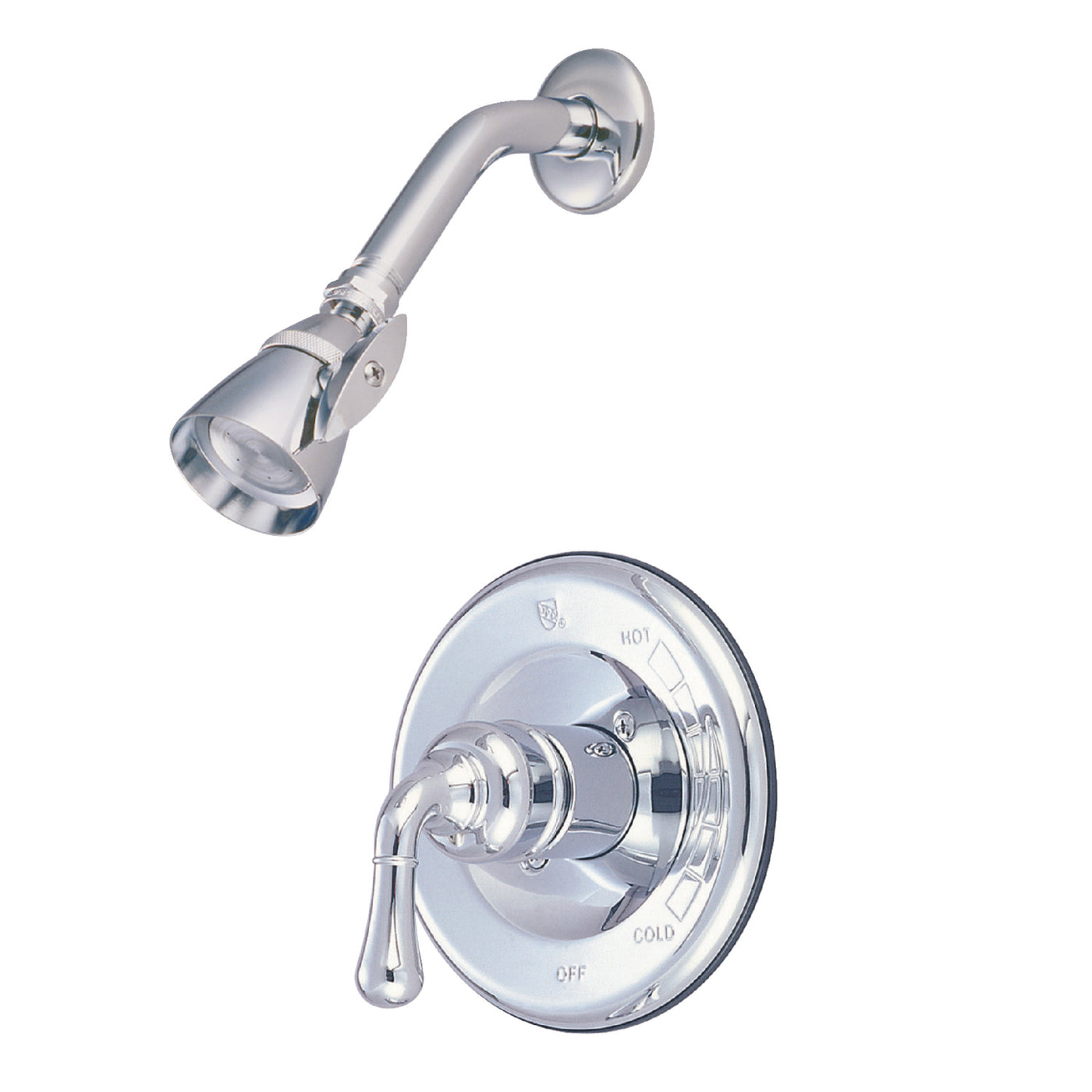 Elements of Design EB1631SO Single-Handle Pressure Balanced Shower Faucet, Polished Chrome