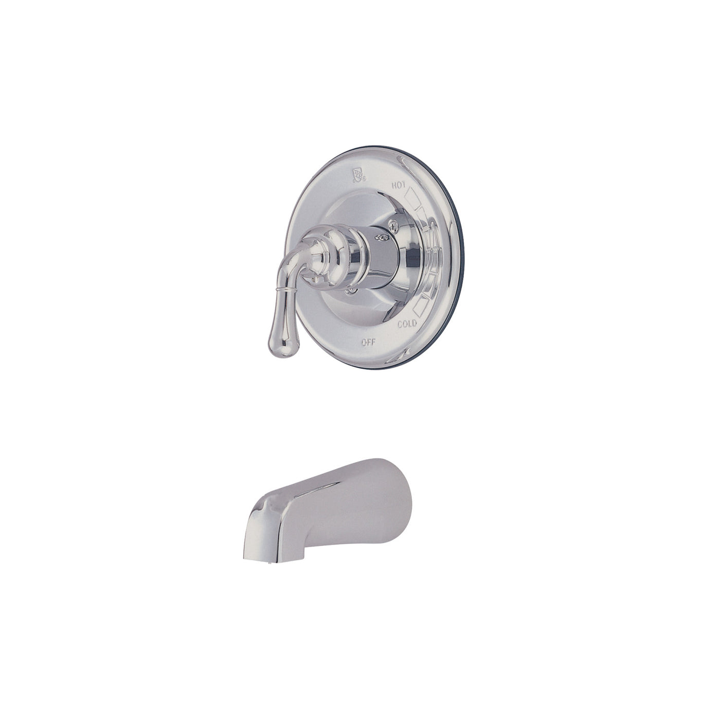Elements of Design EB1631TO Single-Handle Pressure Balanced Tub Faucet, Polished Chrome