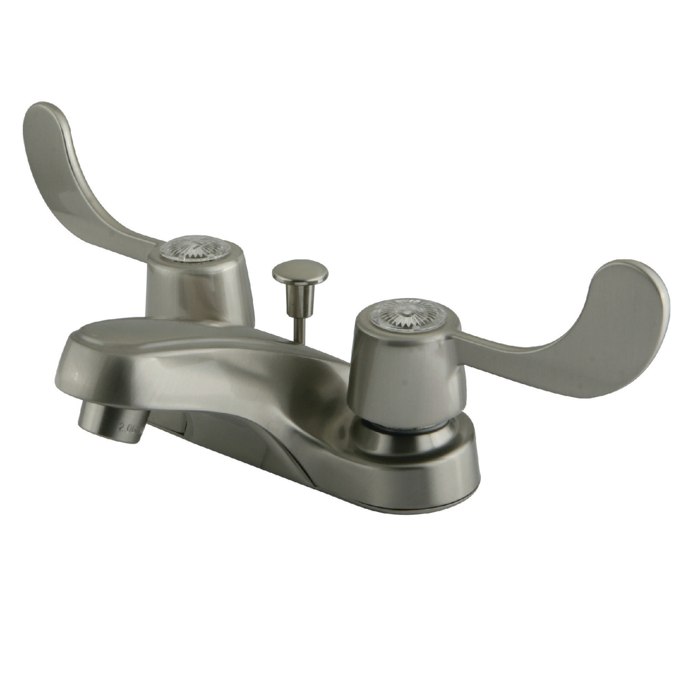 Elements of Design EB188 4-Inch Centerset Bathroom Faucet, Brushed Nickel
