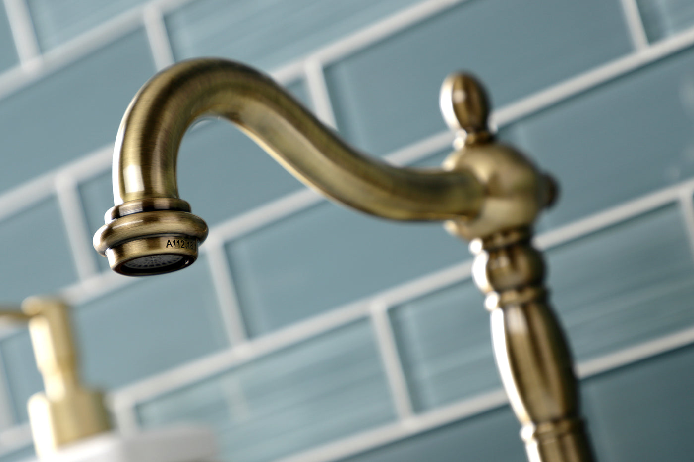 Elements of Design EB1973PL Widespread Bathroom Faucet with Brass Pop-Up, Antique Brass