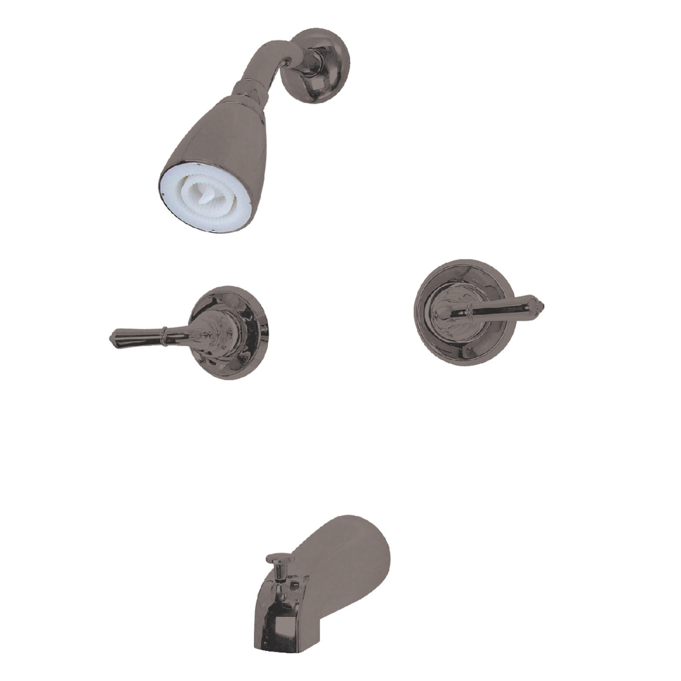 Elements of Design EB245 Two-Handle Tub and Shower Faucet, Oil Rubbed Bronze