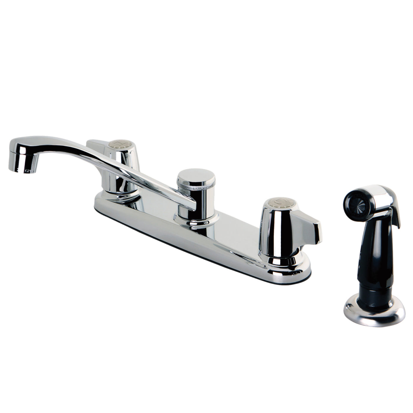 Elements of Design EB262 Centerset Kitchen Faucet, Polished Chrome