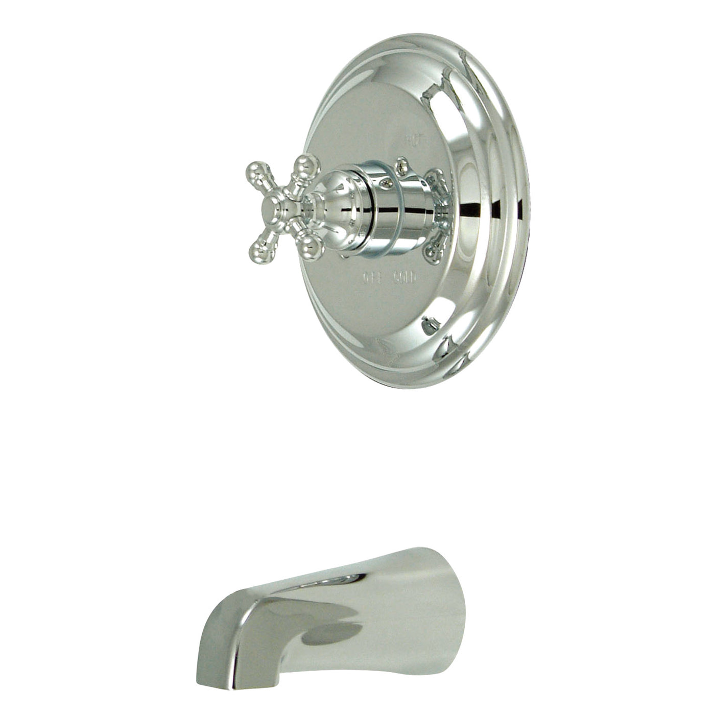 Elements of Design EB2631BXTO Single-Handle Pressure Balanced Tub Faucet, Polished Chrome