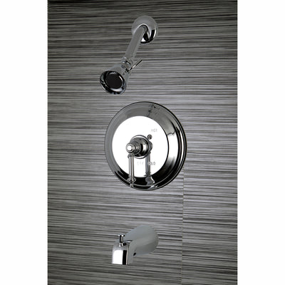 Elements of Design EB2631TL Single-Handle Pressure Balanced Tub and Shower Faucet, Polished Chrome