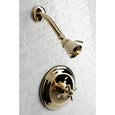 Elements of Design EB2632EXSO Single-Handle Pressure Balanced Shower Faucet, Polished Brass