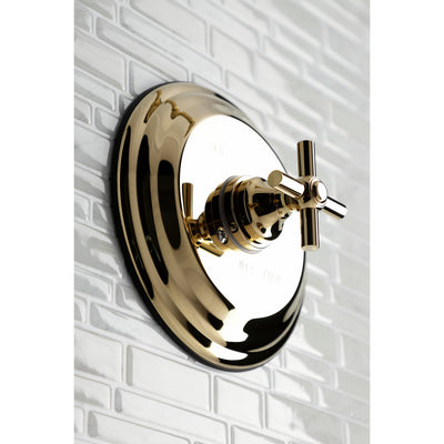 Elements of Design EB2632EXSO Single-Handle Pressure Balanced Shower Faucet, Polished Brass