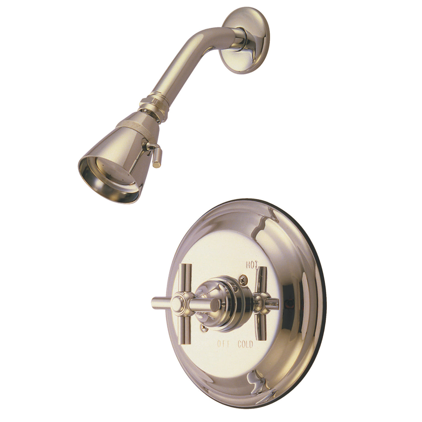 Elements of Design EB2638EXSO Single-Handle Pressure Balanced Shower Faucet, Brushed Nickel