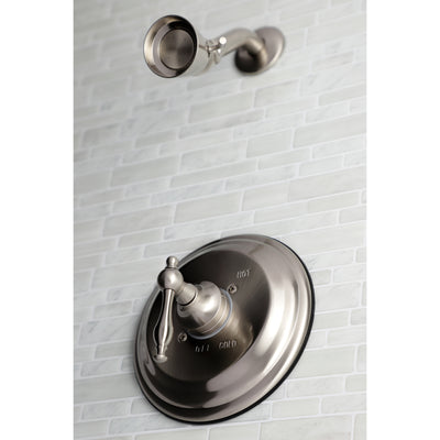 Elements of Design EB2638NLSO Single-Handle Pressure Balanced Shower Faucet, Brushed Nickel