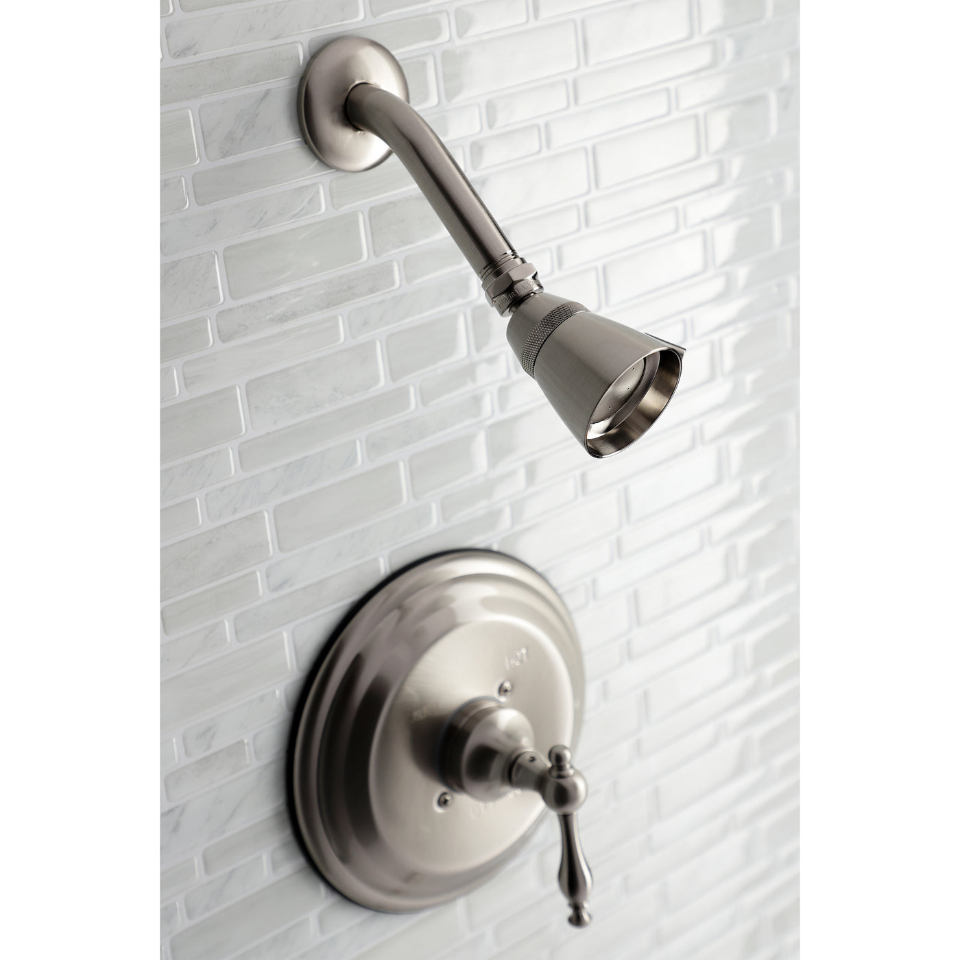 Elements of Design EB2638NLSO Single-Handle Pressure Balanced Shower Faucet, Brushed Nickel