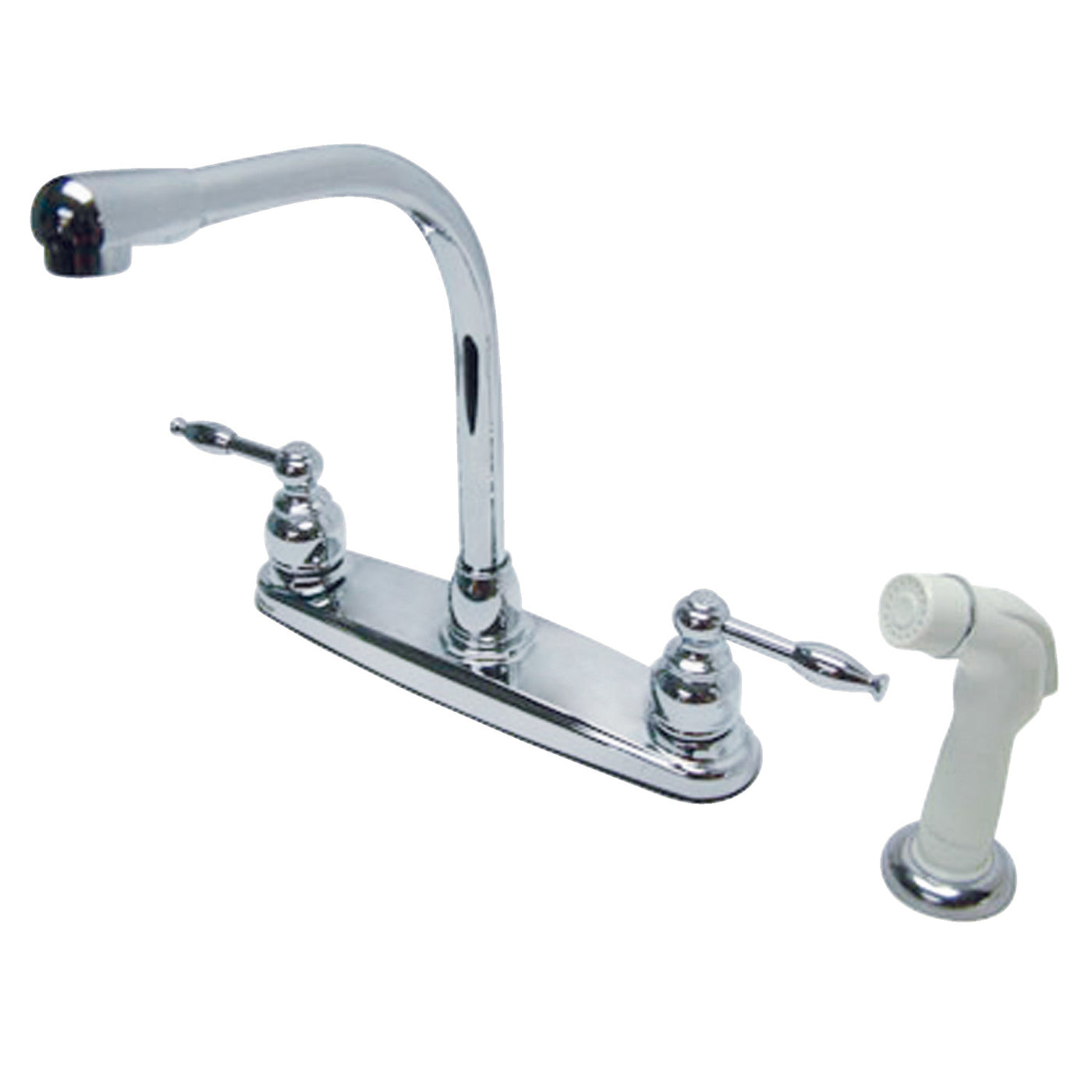 Elements of Design EB2751KL 8-Inch Centerset Kitchen Faucet, Polished Chrome