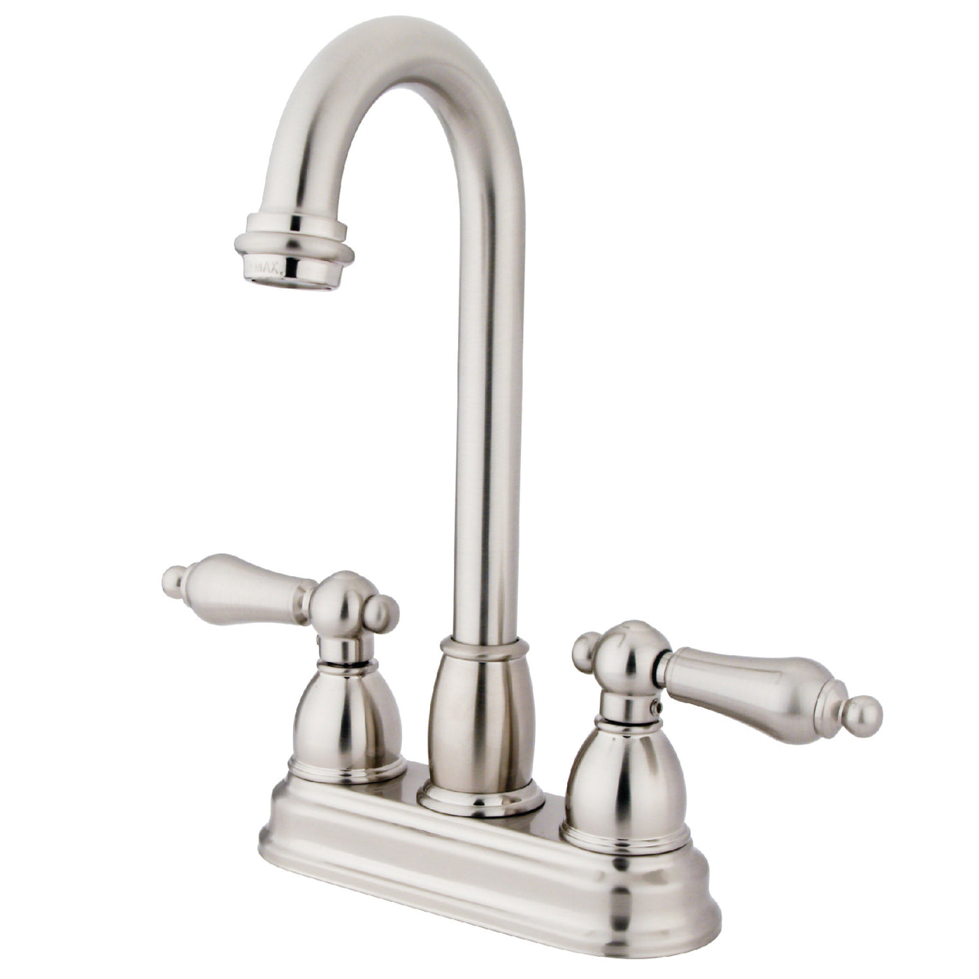 Elements of Design EB3498AL 4-Inch Centerset Bar Faucet, Brushed Nickel