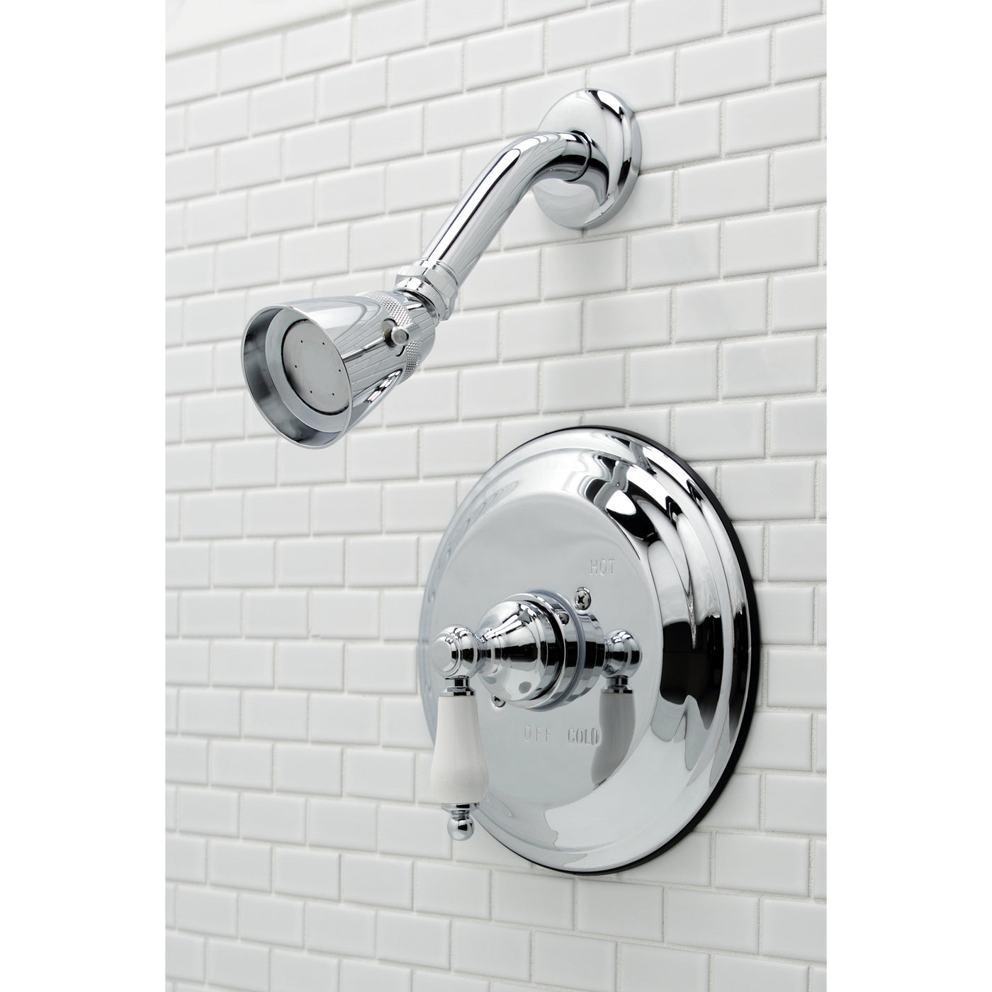 Elements of Design EB3631PLSO Single-Handle Pressure Balanced Shower Faucet, Polished Chrome