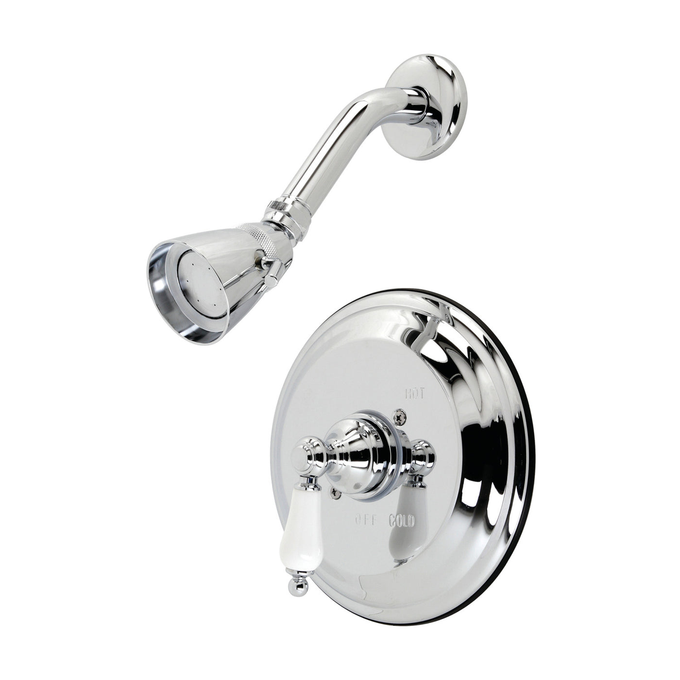 Elements of Design EB3631PLSO Single-Handle Pressure Balanced Shower Faucet, Polished Chrome