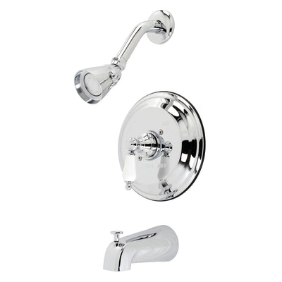 Elements of Design EB3631PL Single-Handle Pressure Balanced Tub and Shower Faucet, Polished Chrome
