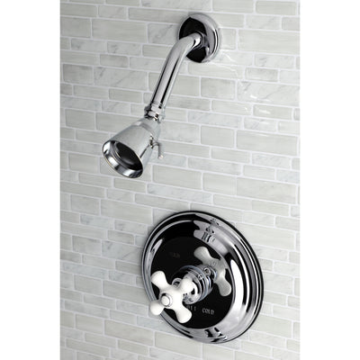 Elements of Design EB3631PXSO Single-Handle Pressure Balanced Shower Faucet, Polished Chrome