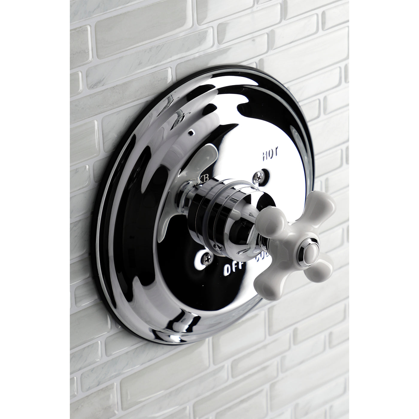 Elements of Design EB3631PXSO Single-Handle Pressure Balanced Shower Faucet, Polished Chrome
