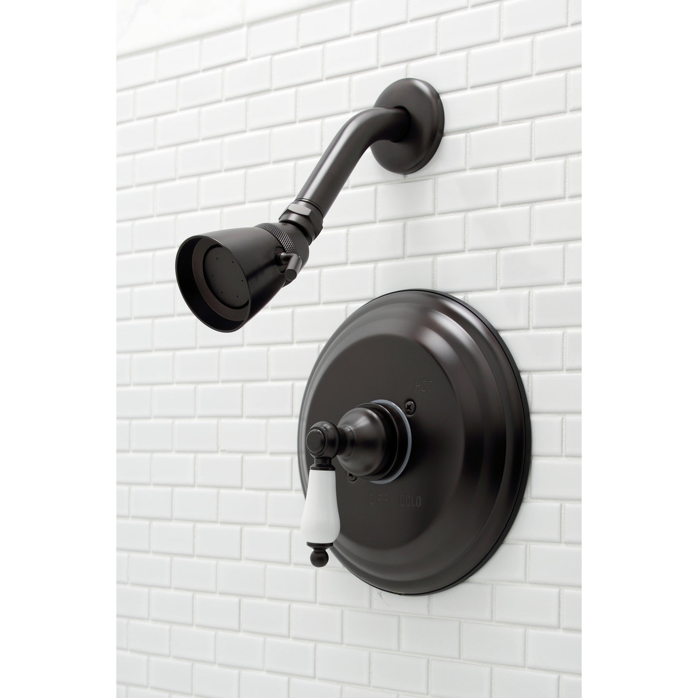 Elements of Design EB3635PLSO Pressure Balanced Shower Faucet, Oil Rubbed Bronze