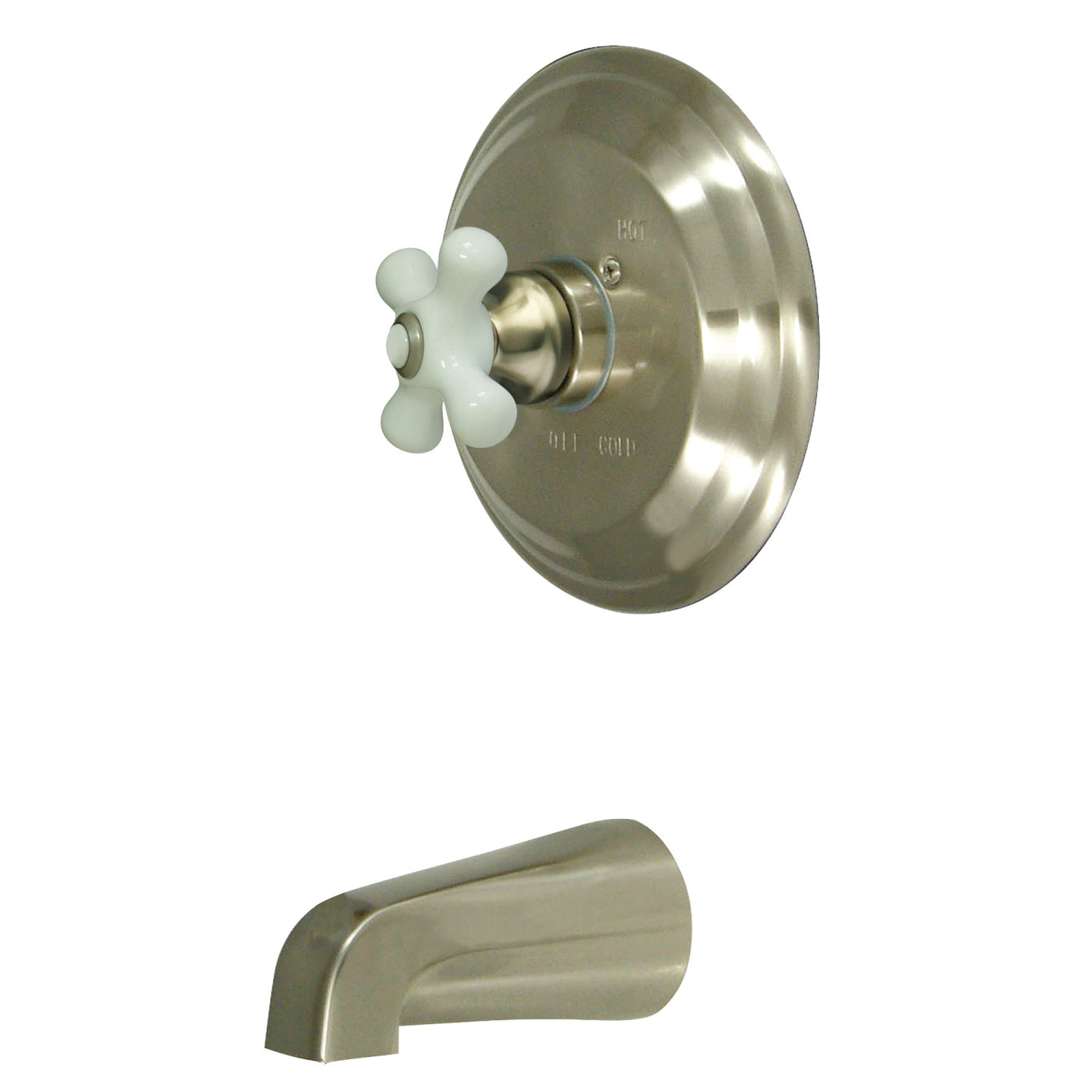 Elements of Design EB3638PXTO Tub Only Faucet, Brushed Nickel