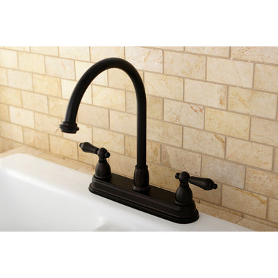 Elements of Design EB3745AL Centerset Kitchen Faucet, Oil Rubbed Bronze