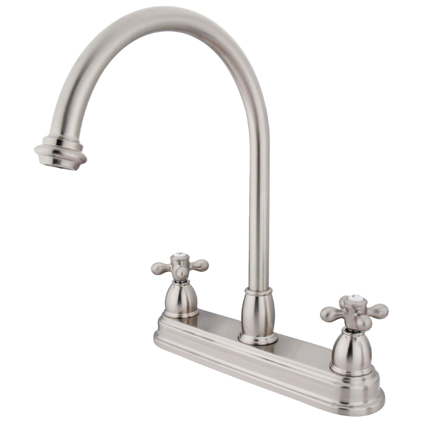 Elements of Design EB3748AX Centerset Kitchen Faucet, Brushed Nickel
