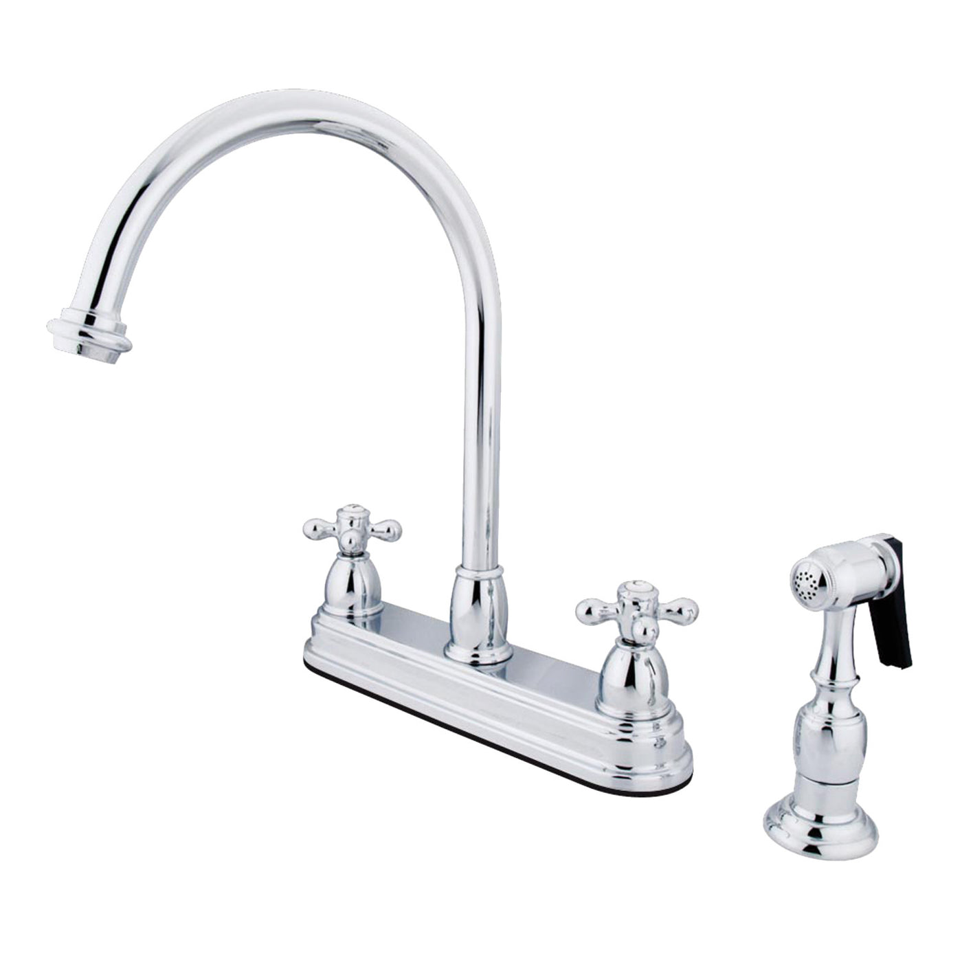 Elements of Design EB3751AXBS Centerset Kitchen Faucet, Polished Chrome