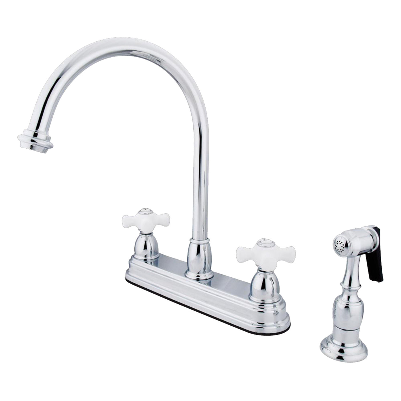Elements of Design EB3751PXBS Centerset Kitchen Faucet, Polished Chrome