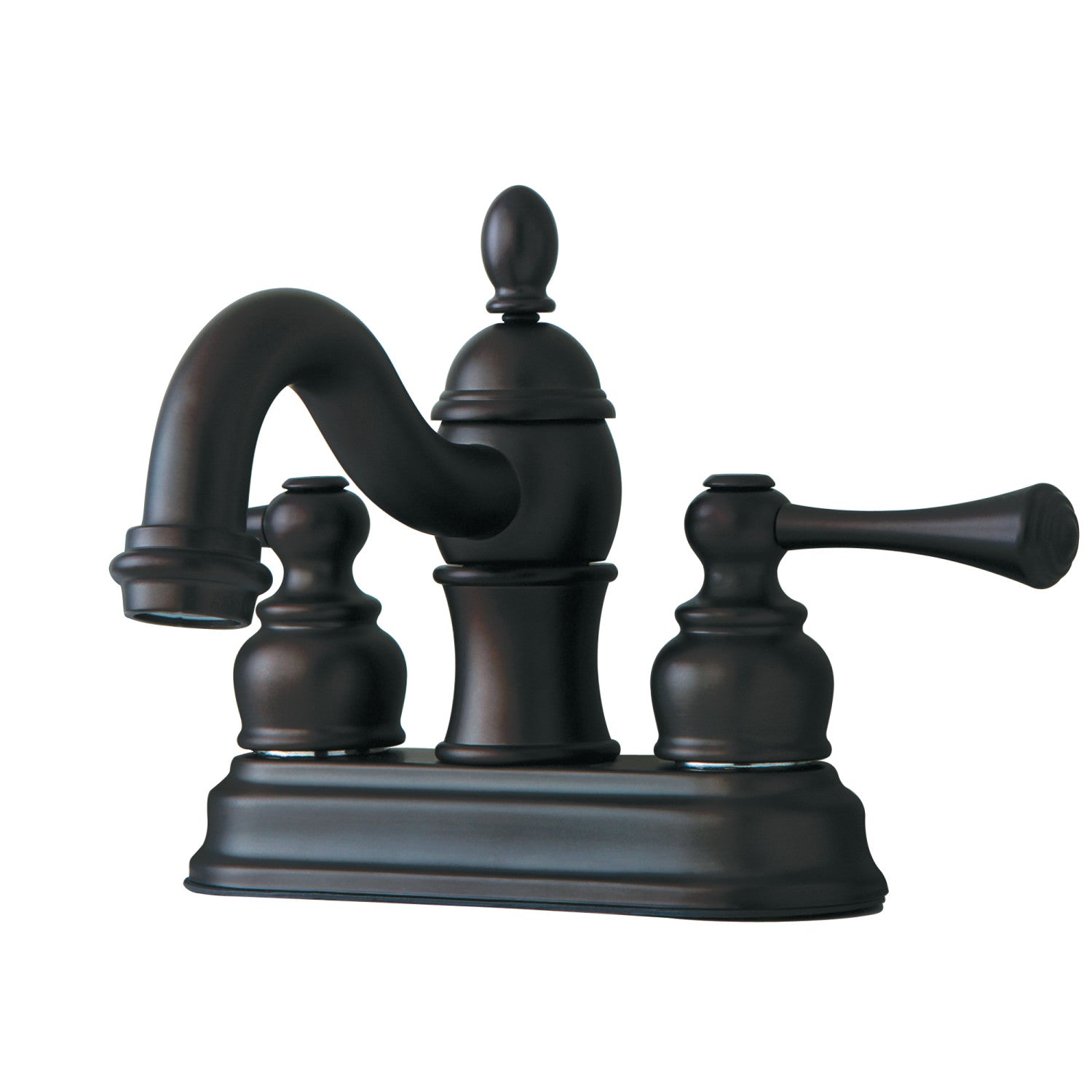 Elements of Design EB3905BL 4-Inch Centerset Bathroom Faucet, Oil Rubb ...
