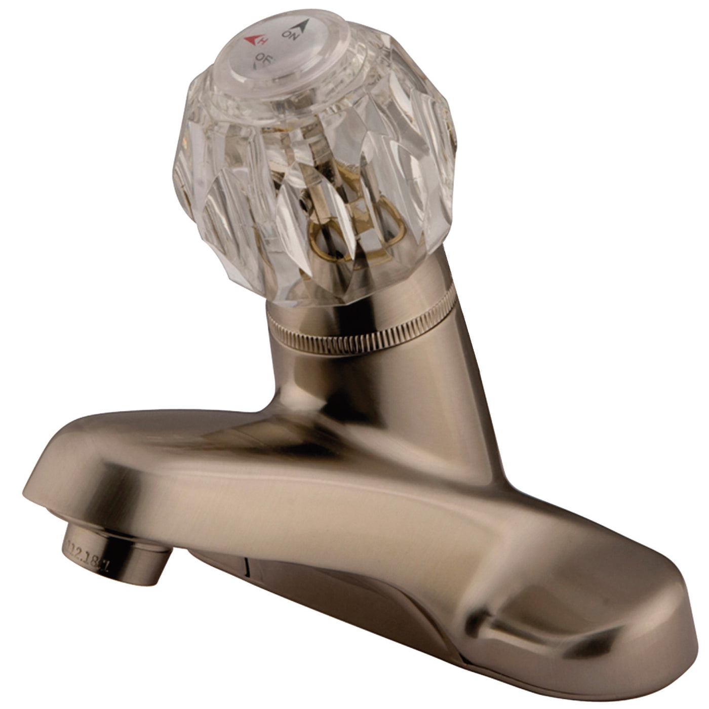 Elements of Design EB528B Single-Handle 4-Inch Centerset Bathroom Faucet, Brushed Nickel