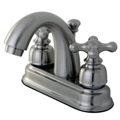 Elements of Design EB5618AX 4-Inch Centerset Bathroom Faucet, Brushed Nickel