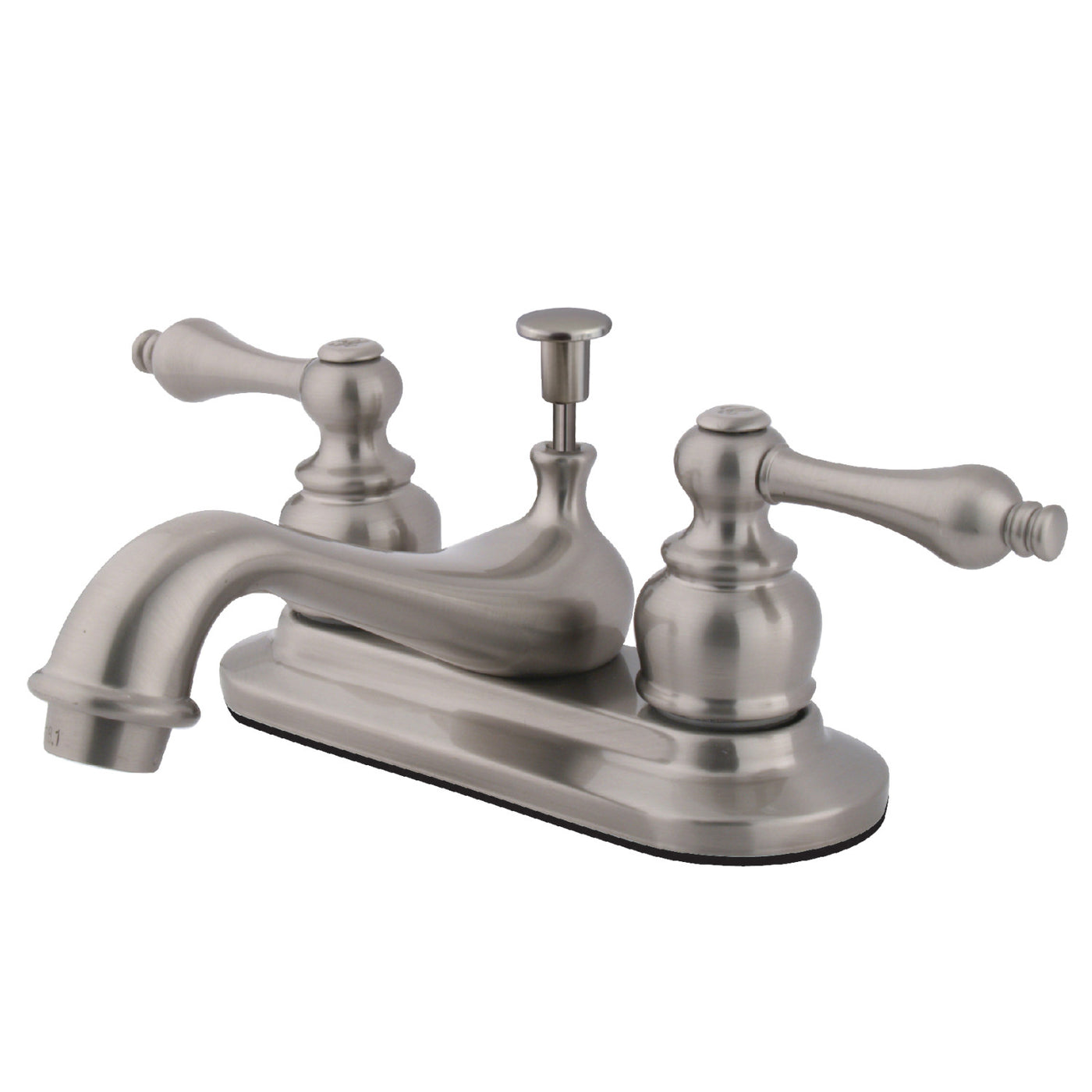 Elements of Design EB608AL 4-Inch Centerset Bathroom Faucet, Brushed Nickel