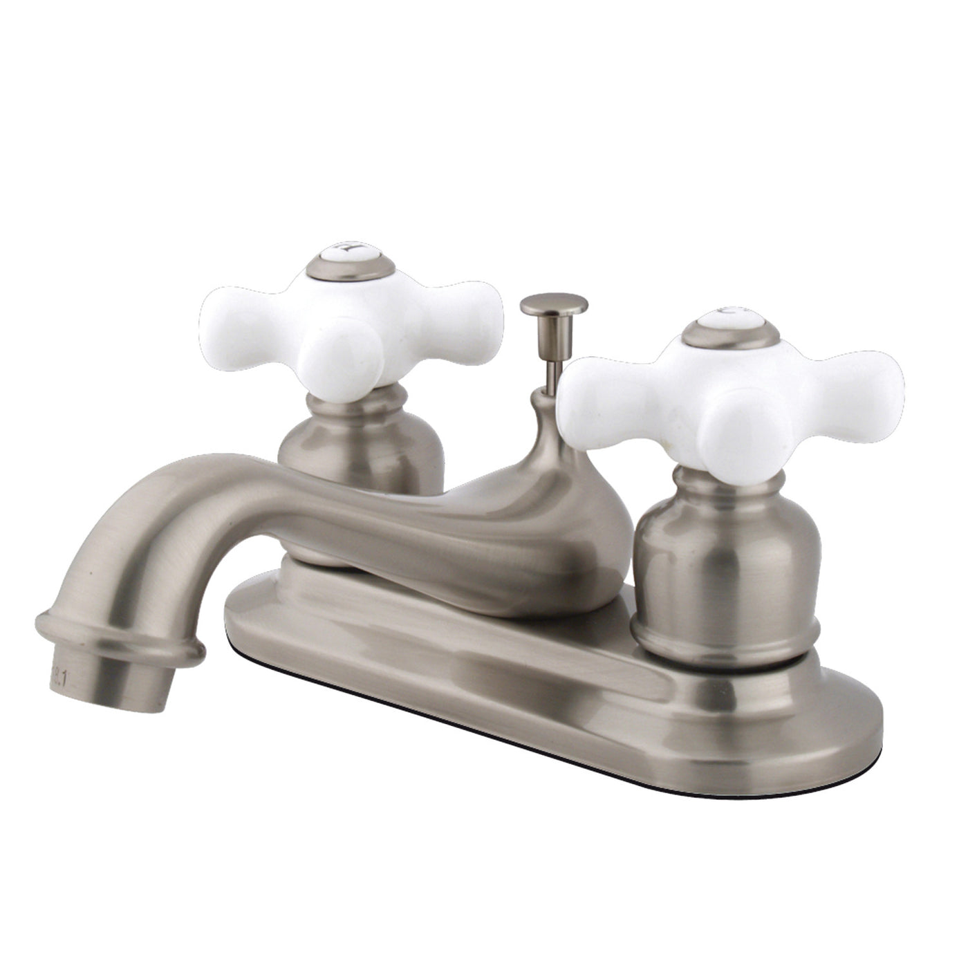 Elements of Design EB608PX 4-Inch Centerset Bathroom Faucet, Brushed Nickel