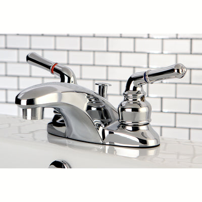 Elements of Design EB621 4-Inch Centerset Bathroom Faucet, Polished Chrome