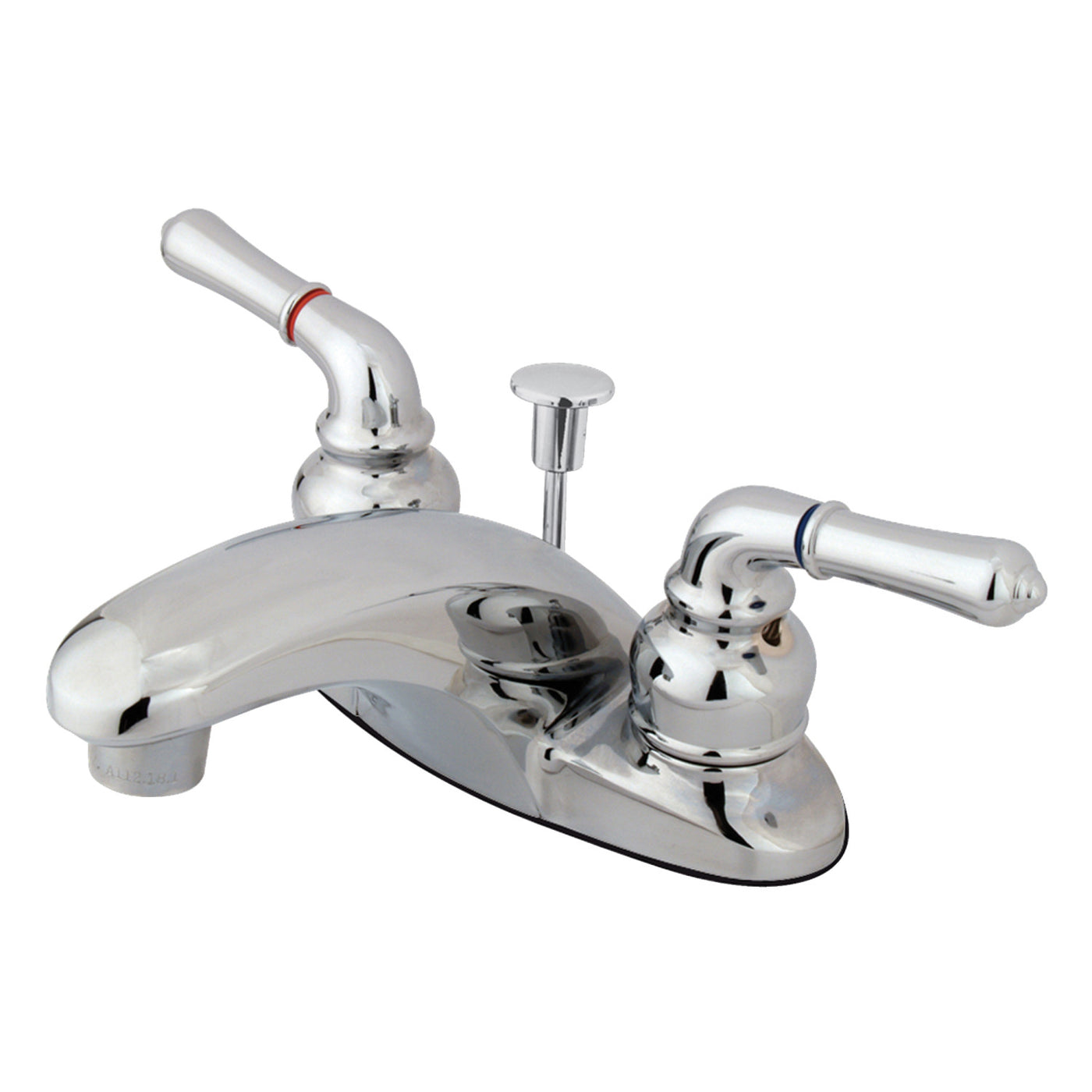 Elements of Design EB621 4-Inch Centerset Bathroom Faucet, Polished Chrome