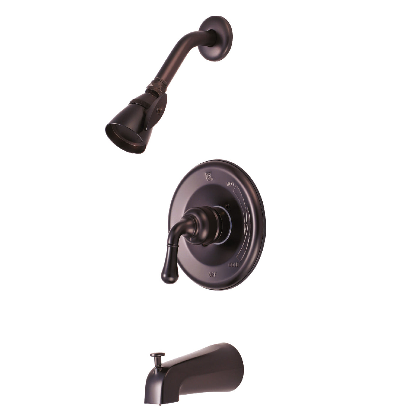 Elements of Design EB635T Tub and Shower Faucet Trim Only, Oil Rubbed Bronze