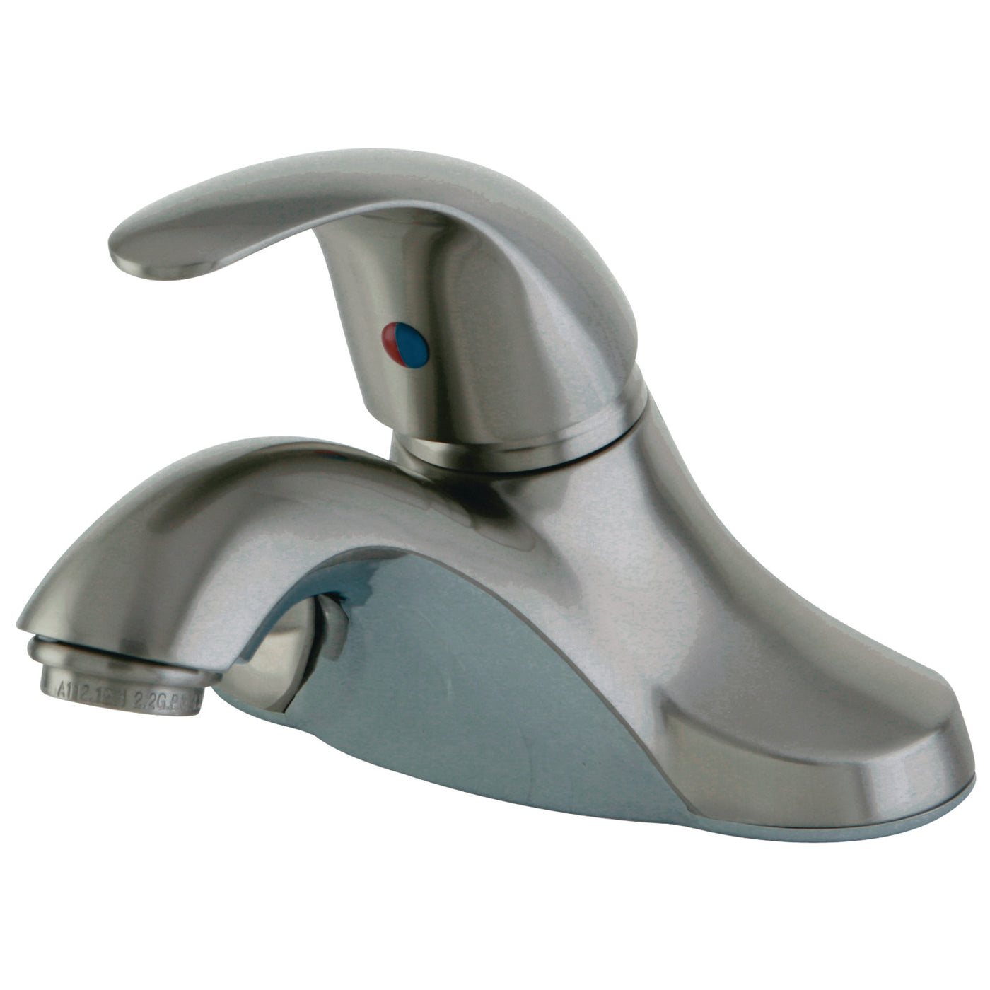Elements of Design EB6548LP Single-Handle 4-Inch Centerset Bathroom Faucet, Brushed Nickel