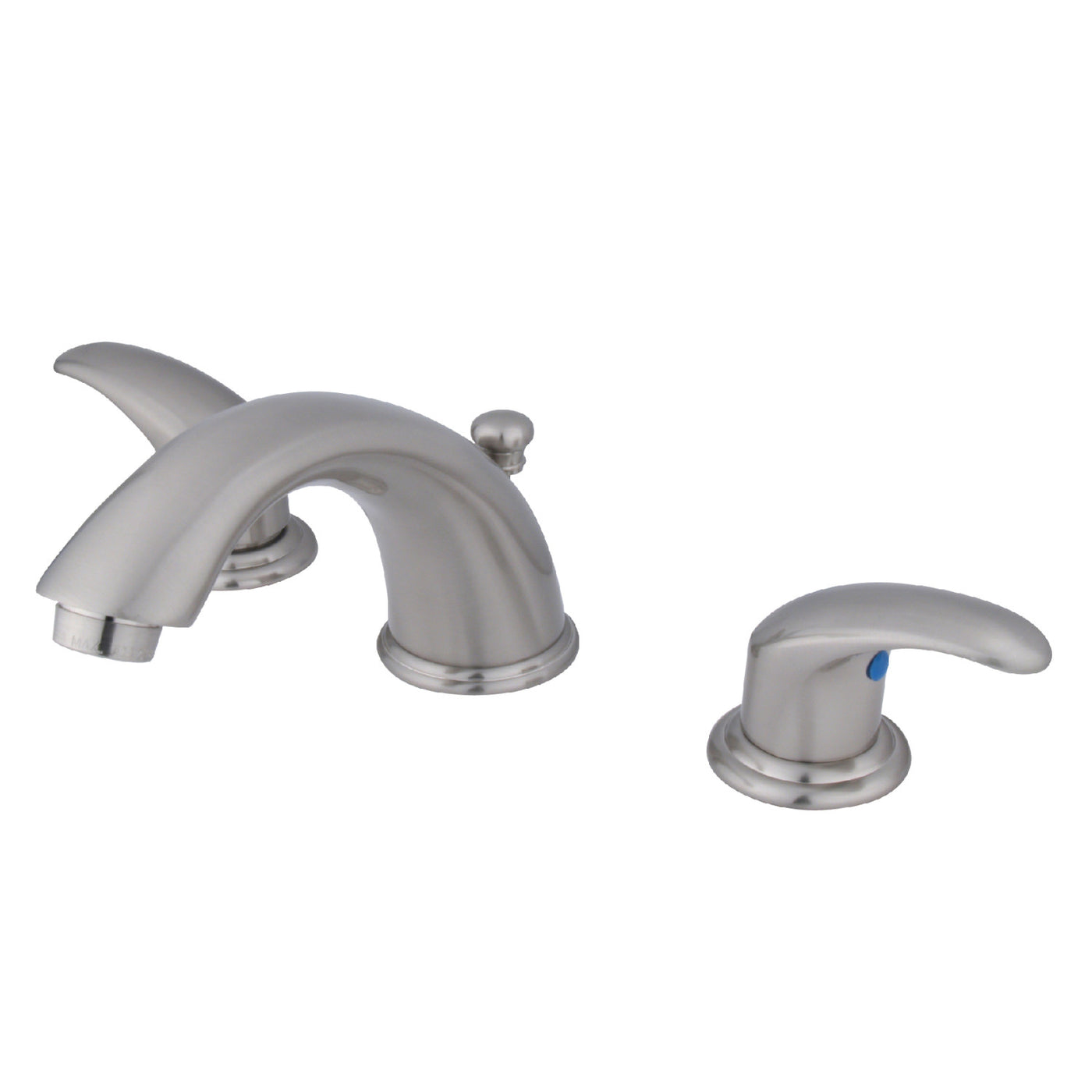 Elements of Design EB6968LL Widespread Bathroom Faucet with Retail Pop-Up, Brushed Nickel